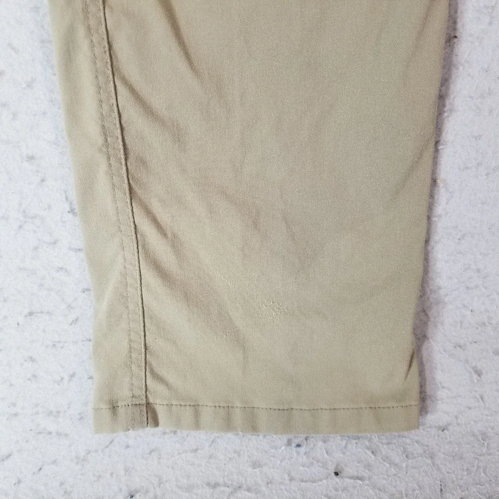 Wrangler outdoor cargo pants men's 40 x 32 beige nylon stretch comfort waist